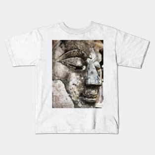 Thai Buddha head Kids T-Shirt